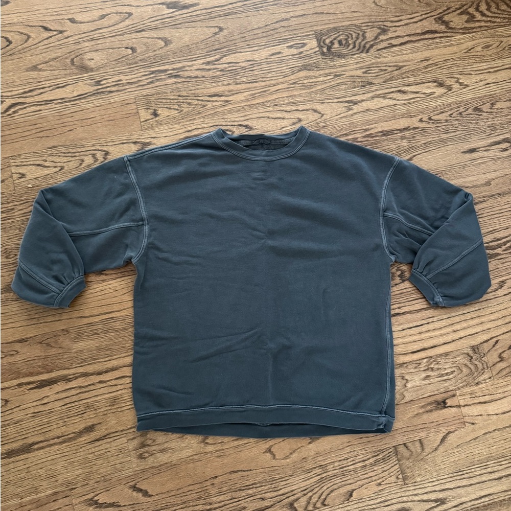 Aerie Oversized Gray Sweatshirt
